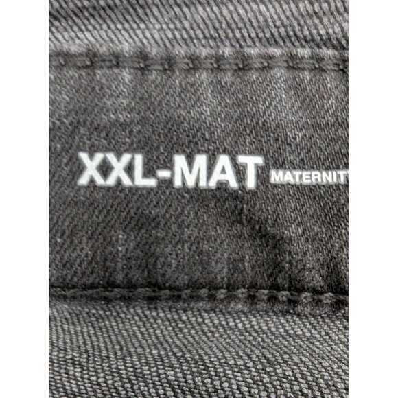 Sonoma Goods For Life Overalls Womens 2XL Maternity Black Gray Stretch Denim - Picture 16 of 16